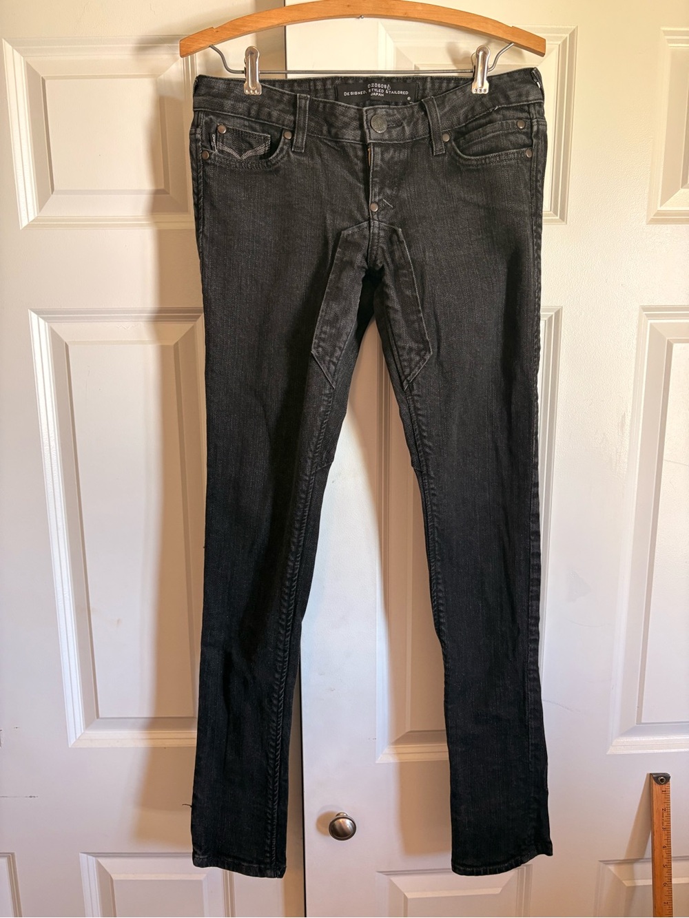 020608 Tears of Bleu Women's Low Rise Skinny Jeans Made in Japan
